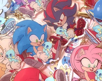 Sonic & Friends: Keychain / Lanyards!