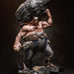 OBELIX 12K Quality  3D Resin Figure  -  Unassembled / Painted / Unpainted - 1/12, 1/9, 1/6 Scale Options, CA3D Fan Art Design Collectible