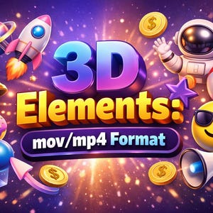 Musikvideo-LUTs, Bewegungs-Overlays, Übergänge, Soundeffekte, animierte Hintergründe, animierte Emojis, Videoanimationselemente und mehr Bild 5