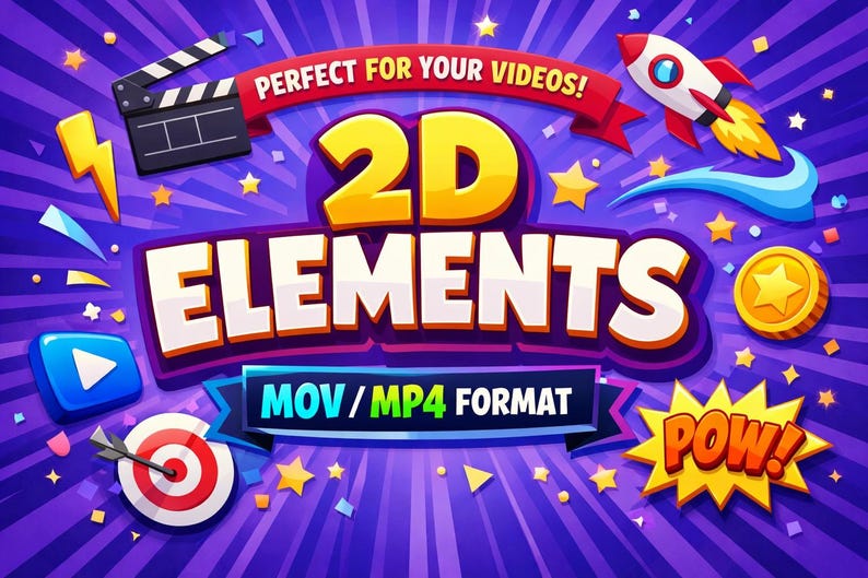 Musikvideo-LUTs, Bewegungs-Overlays, Übergänge, Soundeffekte, animierte Hintergründe, animierte Emojis, Videoanimationselemente und mehr Bild 3