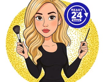 Logo personalizzato con cartoni animati, logo con ritratto di cartoni animati, logo aziendale con cartoni animati, progettazione di loghi, logo personalizzato, logo aziendale, logo con cartoni animati per la progettazione aziendale