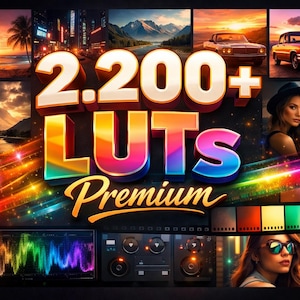 Musikvideo-LUTs, Bewegungs-Overlays, Übergänge, Soundeffekte, animierte Hintergründe, animierte Emojis, Videoanimationselemente und mehr Bild 2