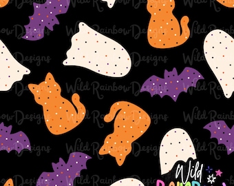 Halloween Cookies Seamless