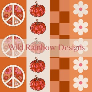 Groovy Pumpkins Seamless File