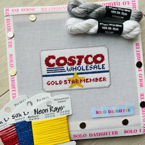 PEDIDO ANTICIPADO: Lienzo para bordado con tarjeta Costco