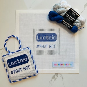 Lactose Free Needlepoint Canvas