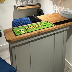 The rose and crown home bar finished in any farrow and ball colour