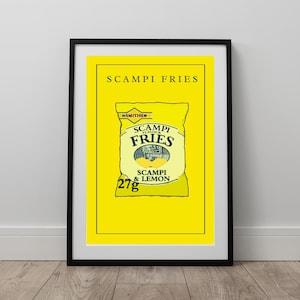 Scampi Fries Crisps Digital Download Print