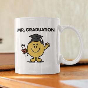 Novelty Mr Graduation  10oz Coffee Mug - Funny Men Male Cup For Secret Santa Christmas Birthday Graduation Friend Office Coffee Mug m15