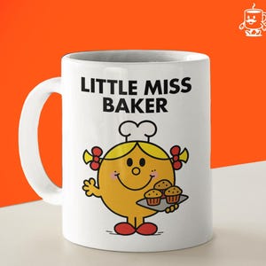 Novelty Miss Baker  10oz Coffee Mug - Funny Female Cup For Secret Santa Christmas Birthday Coffee Lover Baker Gift  Friend Coffee Mug M30