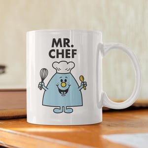 Novelty Mr Chef gift  10oz Coffee Mug - Funny Cup For Secret Santa Christmas Birthday Coffee Dad day  Friend Coffee Mug f31