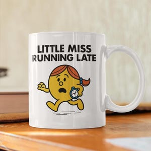 Novelty Miss Always Late  10oz Coffee Mug - Funny Female Cup For Secret Santa Christmas Birthday Late  Friend Office Coffee Mug M22