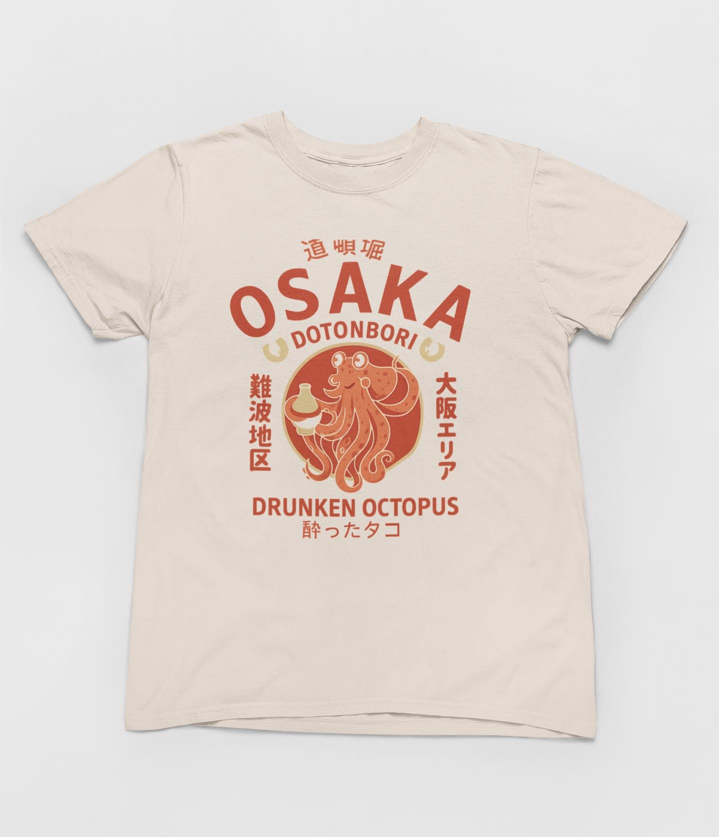 Osaka Drunken Octopus Shirt - Funny Japanese Ramen Bar Tee 