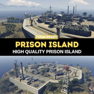 MLO-pakket FiveM - Prison Island - hoge kwaliteit - klaar voor FiveM - MLO - ESX - geoptimaliseerd