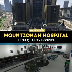 FiveM MLO pack - MountzonahHospital - high quality - FiveM Ready - MLO - ESX - Optimized