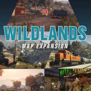 Wildlands FiveM Ultimate Countryside Map Expansion | 100+ MLO Interiors, Custom Agencies, Lore Vehicles, Plug & Play, Optimized
