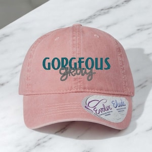Gorgeous Gray Hat | horse hat | horse lover | horse gifts | embroidered hat | gifts for her | women&#39;s hat, equestrian, equestrian gifts