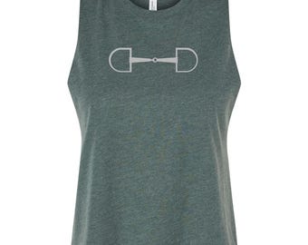 Snaffle Bit Graphic T-Shirt: Equestrian Horse Lover Tee