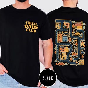 父の日ギフト、お父さんへのプレゼント、Tired Dads Club シャツ、かわいいTired Dads Club シャツ