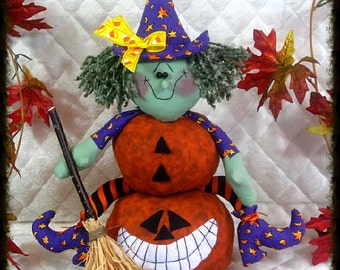 Primitive Halloween "Hilda Punkenstacker" Pattern #408