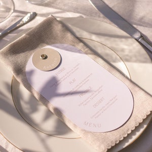 Menu Mariage TOURBILLON