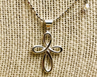 Sterling Silver Cross Necklace