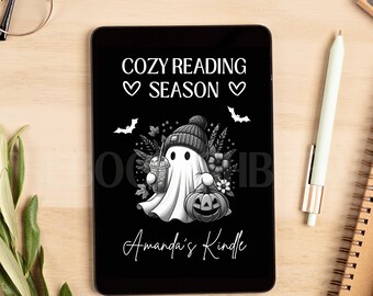 Pantalla de bloqueo de Kindle personalizada, protector de pantalla de Kindle de Cozy Reader Dark Romantasy, fondo de pantalla de Kindle, accesorios para Kindle Paperwhite, fantasía, obscenidad