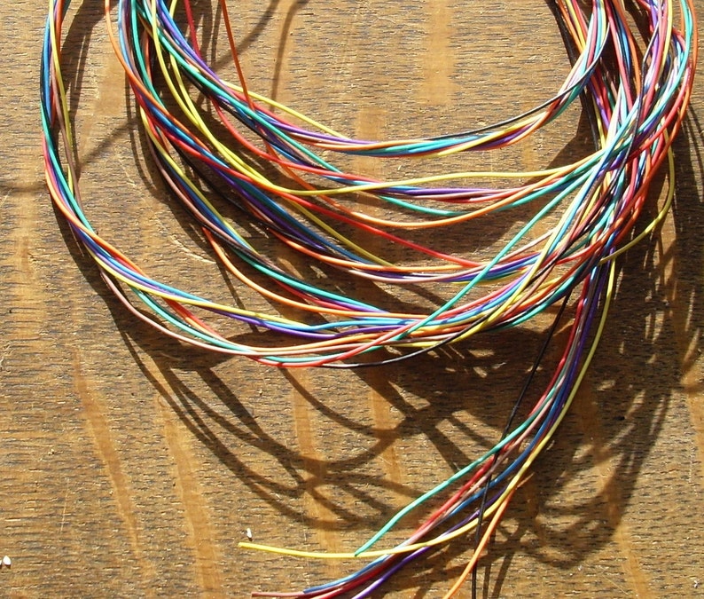 Colored wire for crafting image 3