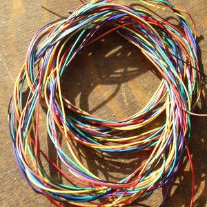 Colored wire for crafting