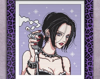 ハッピーベリーロゴクロスステッチパターン刺繍PDFダウンロード印刷