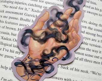 Autocollant en vinyle pour porteur d'ombre | Quatrième aile, Xaden Riorson