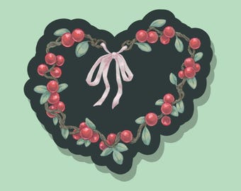 Autocollant en vinyle pour collier Rowan Berry | Le prince cruel, livresques