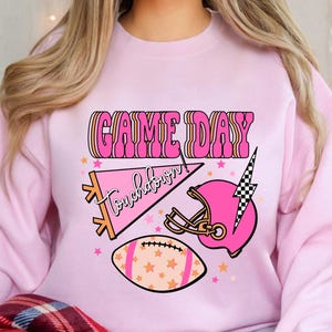 Game Day Shirt, Football Shirt, Game day Sweatshirt, Game day Hoodies, Women Football Shirt, Game Day Shirt, Football Season Tee