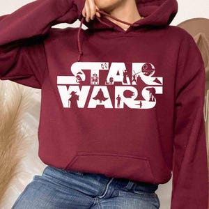 Star Wars Hoodie, Star Wars Disney Hoodie, Star Wars Hoodie, Disney Women Hoodie, Disney Hoodie, Disney Trip Hoodie, Disneyland Gift