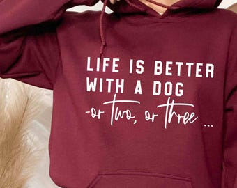 Dog Mom Hoodie: Cozy Pet Lover Gift