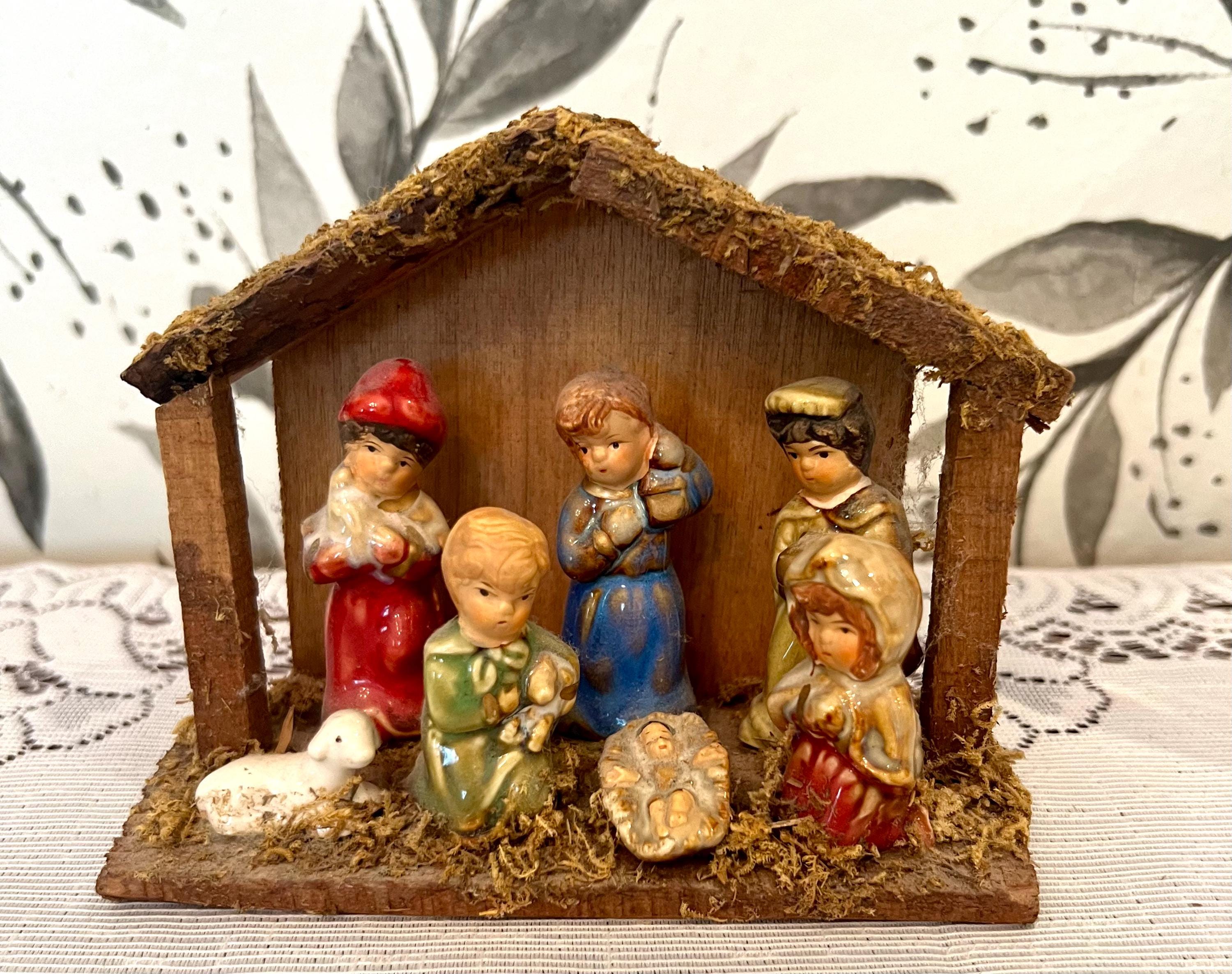 1940s Nativity Set - Etsy