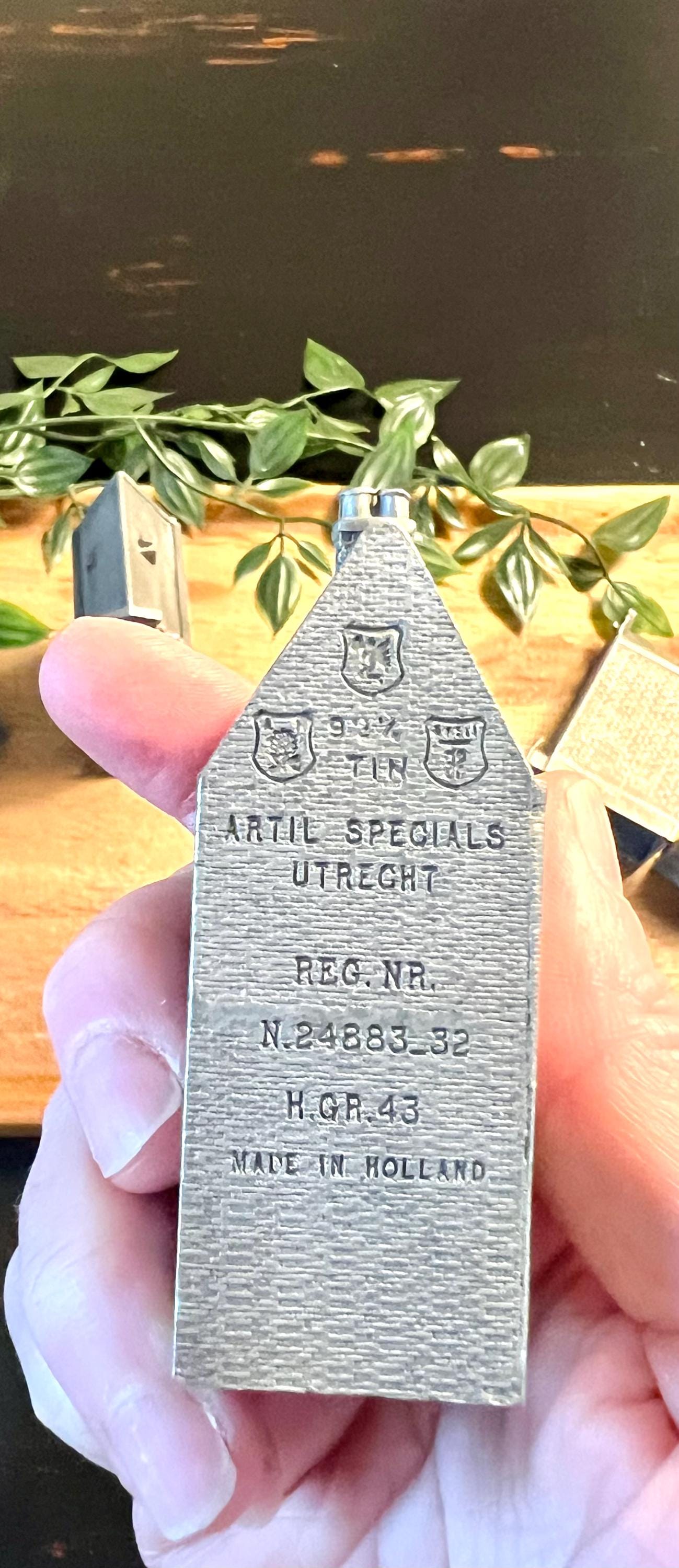Tin Artil Specials Utrecht Vintage Small Dutch Houses Set of 6 - Etsy