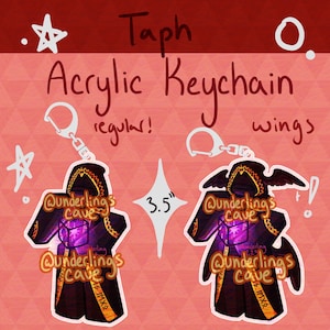 Forsaken taph 3.5 In. Acrylic Keychain
