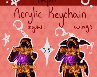 Forsaken taph 3.5 In. Acrylic Keychain