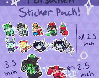 Forsaken Goobers Sticker Set