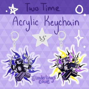 Forsaken Pride Two Time  3.5 In. Acrylic Keychain