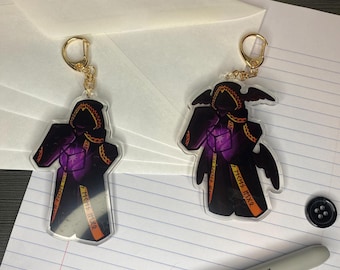 Supreme キーホルダー 4点セット (黒・紫・茶色•ゴールド) フォーサケン タフ 3.5インチ アクリルキーホルダー - Etsy 日本