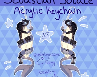 Sebastian Solace Pressure 3.5 In. Acrylic Keychain