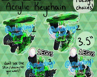 Forsaken PREORDER 1x1x1x1 3.5 In. Acrylic Keychain