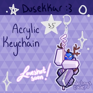 Forsaken PREORDER Dusekkar 3.5 In. Acrylic Keychain