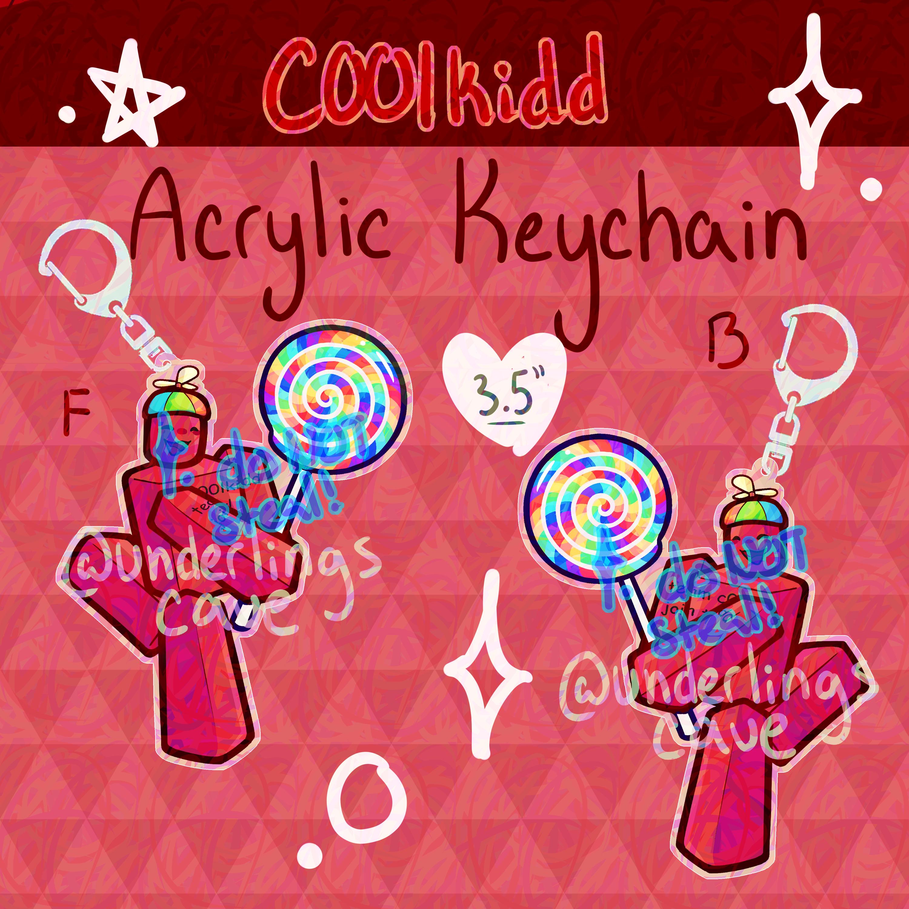 Forsaken c00lkidd / coolkid 3.5インチ アクリルキーホルダー - Etsy 日本