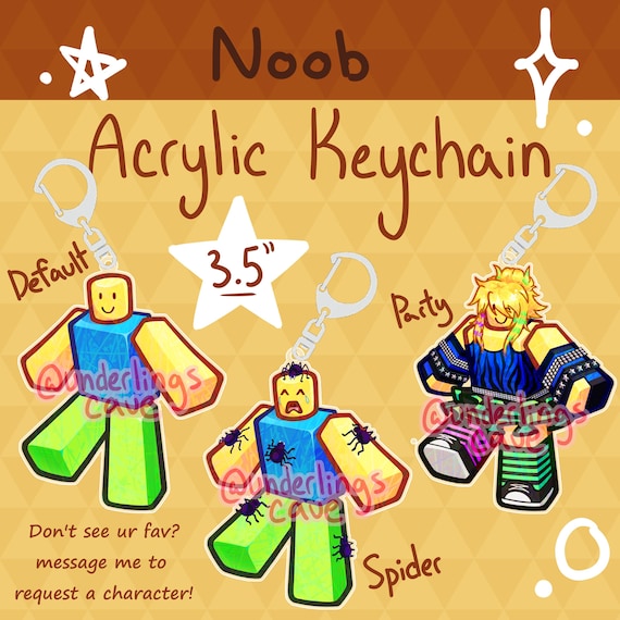 Forsaken Noob / Spider/ Scene - 3.5 In. Acrylic Keychain - Etsy