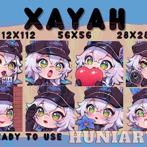 League of Legends Xayah Emotes,League of Legends Xayah,Xayah Emotes,Xayah Anime Emotes, Discord/Twitch/Youtube Emotes ,LoL,League of legends