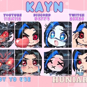 League of Legends Kayn Emote,League of Legends Kayn,Kayn Anime Emote,LoL Kayn Emote,LoL Kayn,Kayn,Kayn Emote,Discord/Twitch/Youtube Emote