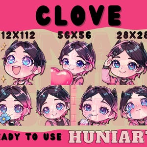 Valorant Clove Emote, Valorant Clove, Valorant Emote, Valorant Clove Emotes, Valorant, Valorant Anime Emotes, Discord/Twitch/Youtube Emotes